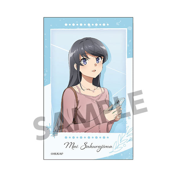 [Pre-order] Mai Sakurajima - Rascal Does Not Dream of Santa Claus Instant Photo Style Sticker