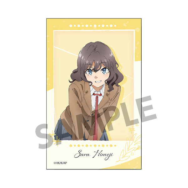 [Pre-order] Sara Himeji - Rascal Does Not Dream of Santa Claus Instant Photo Style Sticker