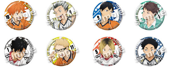 [Pre-order] Haikyuu!! VS Rivals - Colorpalette Tin Badges