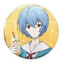 [Pre-order] Rei Ayanami School Uniform Ver. - EVANGELION New Illustration 65mm Tin Badge