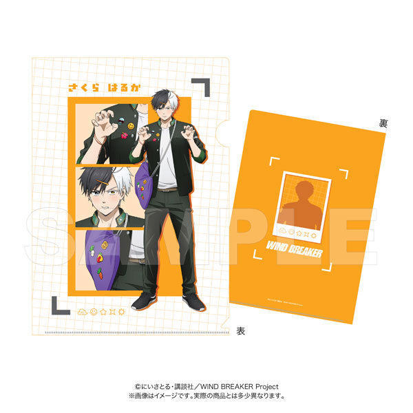 [Pre-order] Haruka Sakura - WIND BREAKER Clear File