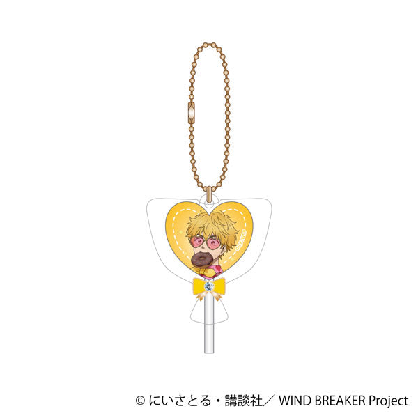 [Pre-order] Akihiko Nirei -Valentine- WIND BREAKER Candy Keychain