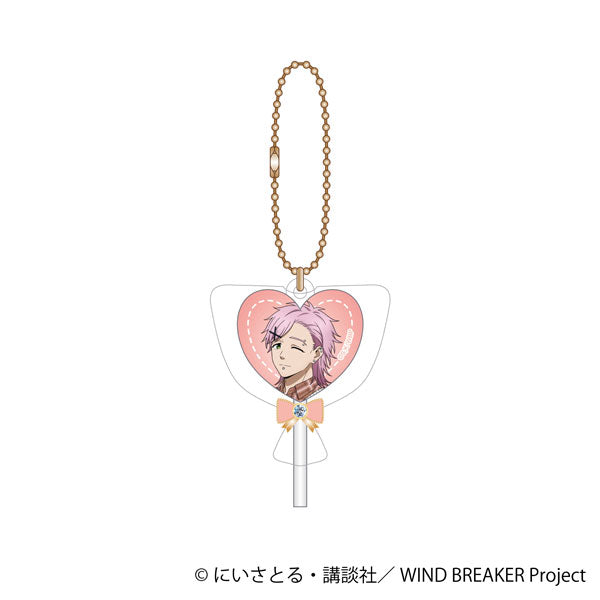 [Pre-order] Mitsuki Kiryu  -Valentine- WIND BREAKER Candy Keychain