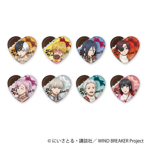 [Pre-order] WIND BREAKER Holo Heart Chara Badge Collection -Valentine-