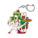 [Pre-order] C.C. - Code Geass: Lelouch of the Rebellion New Illustration Acrylic Multi Keychain American Diner Ver.