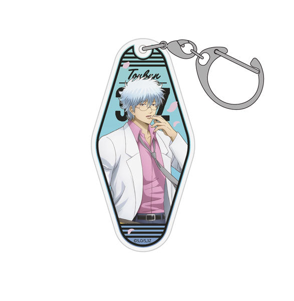 [Pre-order] Ginpachi Sakata - 3-nen Z-gumi Ginpachi-sensei New Illustration Acrylic Multi Keychain Homeroom Hajimenzoo Ver.