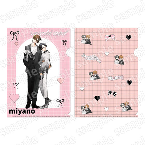 [Pre-order] Sasaki and Miyano BLACK & PINK ver. - Clear File Set