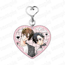 [Pre-order] Sasaki and Miyano BLACK & PINK ver. - Acrylic Keychain