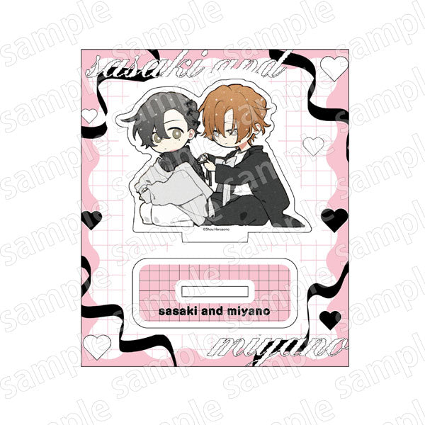 [Pre-order] Sasaki and Miyano BLACK & PINK ver. - Deformed Acrylic Stand