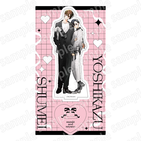 [Pre-order] Sasaki and Miyano BLACK & PINK ver. - Acrylic Stand