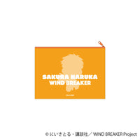 [Pre-order] Haruka Sakura - WIND BREAKER Pastel Pop Flat Pouch