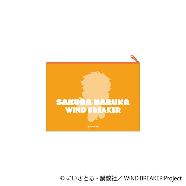 [Pre-order] Haruka Sakura - WIND BREAKER Pastel Pop Flat Pouch