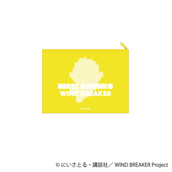 [Pre-order] Akihiko Nirei - WIND BREAKER Pastel Pop Flat Pouch