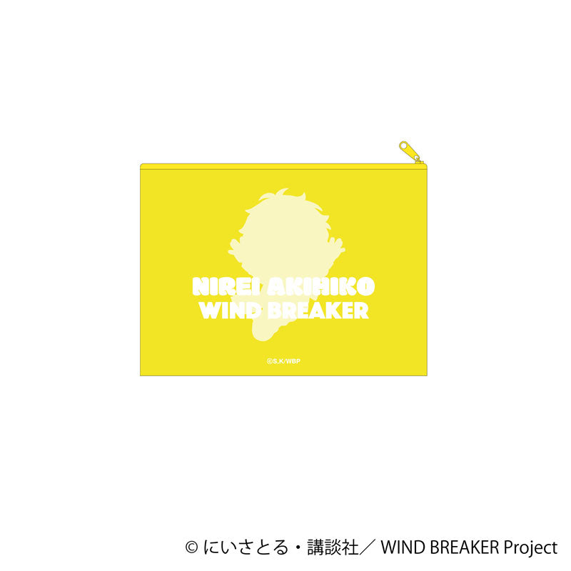 [Pre-order] Akihiko Nirei - WIND BREAKER Pastel Pop Flat Pouch