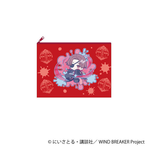 [Pre-order] Hayato Suo  - WIND BREAKER Pastel Pop Flat Pouch
