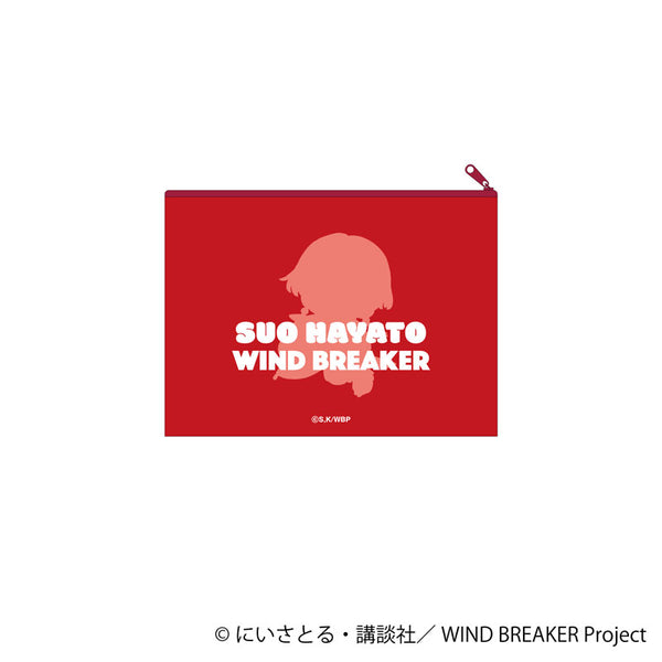 [Pre-order] Hayato Suo  - WIND BREAKER Pastel Pop Flat Pouch