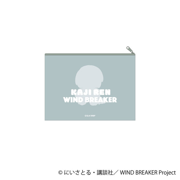 [Pre-order] Ren Kaji  - WIND BREAKER Pastel Pop Flat Pouch