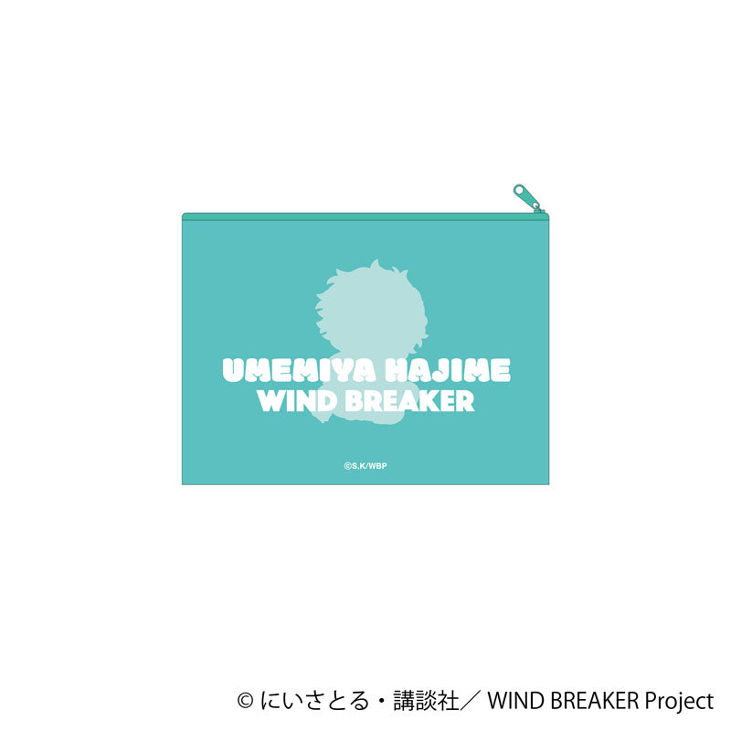 [Pre-order] Hajime Umemiya  - WIND BREAKER Pastel Pop Flat Pouch