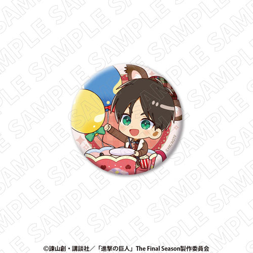 [Pre-order] Attack on Titan - Mini Chara Tin Badge