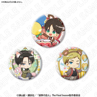 [Pre-order] Attack on Titan - Mini Chara Tin Badge
