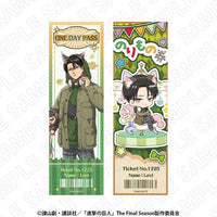 [Pre-order] Attack on Titan - Ticket Style Bromide (Glossy Card) Sets