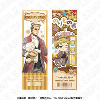 [Pre-order] Attack on Titan - Ticket Style Bromide (Glossy Card) Sets