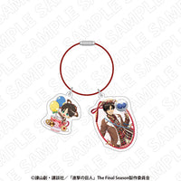 [Pre-order] Attack on Titan - Acrylic Wire Key Ring Keychains