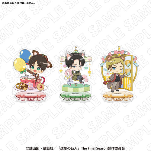 [Pre-order] Attack on Titan - Mini Chara Acrylic Stands