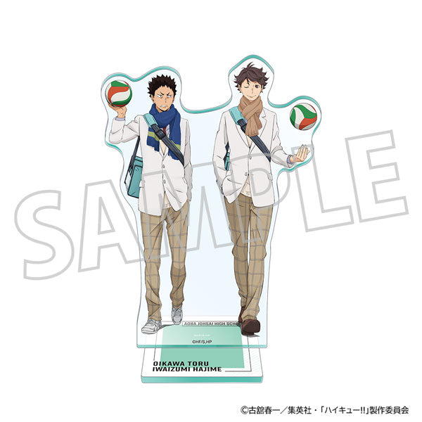 [Pre-order] Toru Oikawa / Hajime Iwaizumi - Haikyuu!! FuchikaraStand Acrylic Stand
