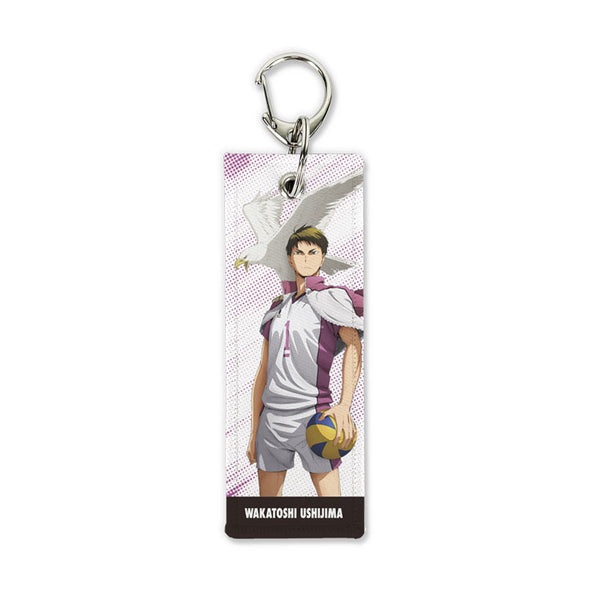[Pre-order] Wakatoshi Ushijima - Haikyuu!! Graphic Tag Progress Ver. Keychain
