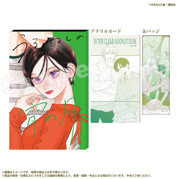 [Pre-order] In the Clear Moonlit Dusk - Tin Badge & Acrylic Card Set Vol.6
