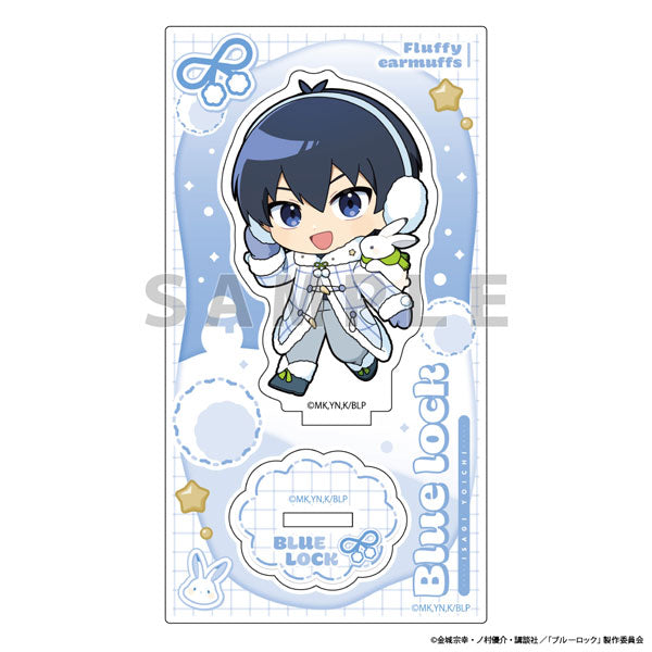 [Pre-order] Yoichi Isagi / Fluffy Ear Muffs - Blue Lock Acrylic Stand