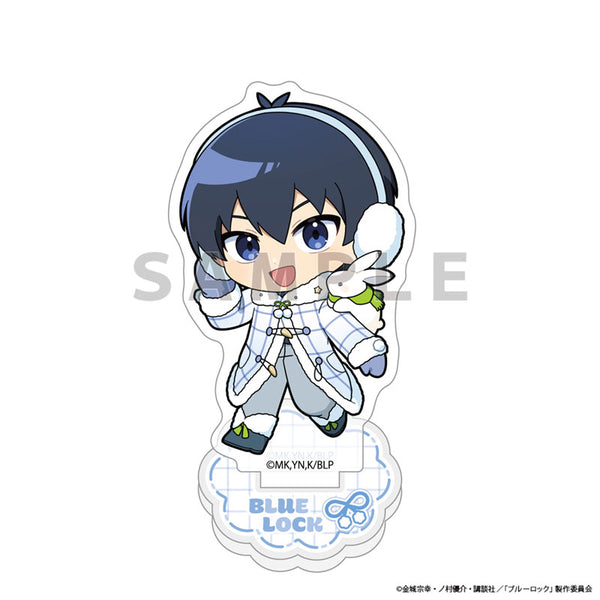 [Pre-order] Yoichi Isagi / Fluffy Ear Muffs - Blue Lock Acrylic Stand