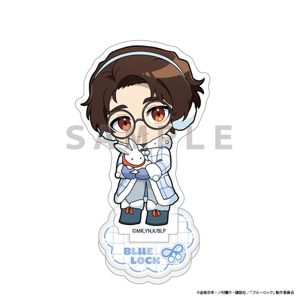 [Pre-order] Kenyu Yukimiya / Fluffy Ear Muffs - Blue Lock Acrylic Stand