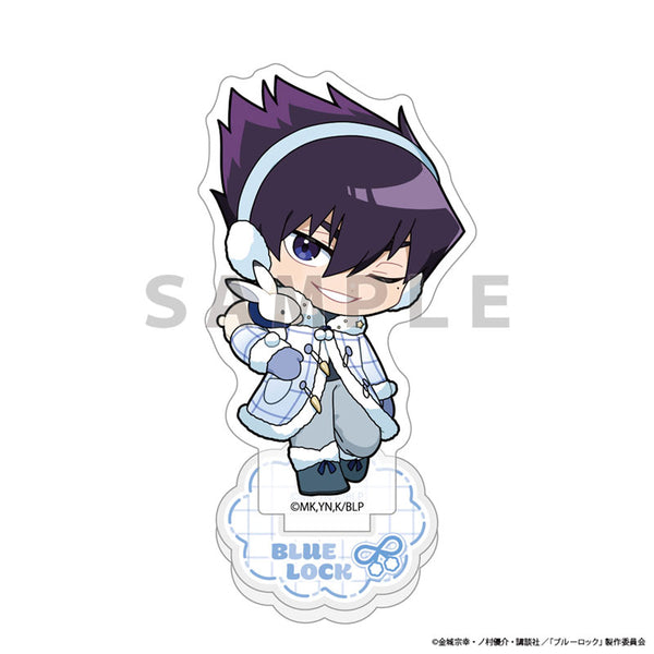 [Pre-order] Tabito Karasu / Fluffy Ear Muffs - Blue Lock Acrylic Stand