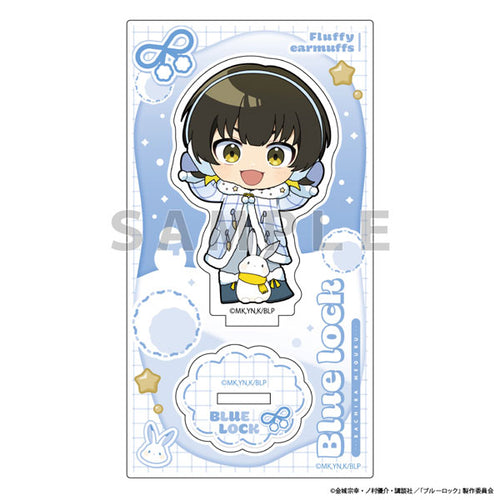 [Pre-order] Meguru Bachira / Fluffy Ear Muffs - Blue Lock Acrylic Stand