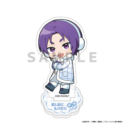 [Pre-order] Reo Mikage / Fluffy Ear Muffs - Blue Lock Acrylic Stand