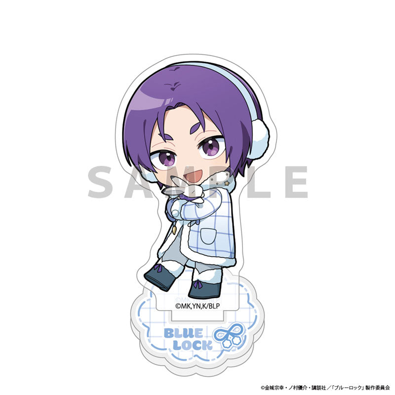 [Pre-order] Reo Mikage / Fluffy Ear Muffs - Blue Lock Acrylic Stand