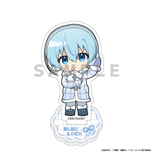 [Pre-order] Yo Hiori / Fluffy Ear Muffs - Blue Lock Acrylic Stand