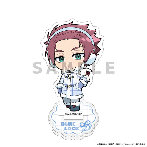 [Pre-order] Sae Itoshi / Fluffy Ear Muffs - Blue Lock Acrylic Stand
