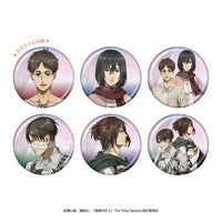 [Pre-order] Attack on Titan - Hologram Tin Badge (EMOTIONAL WIND) Blind Pack