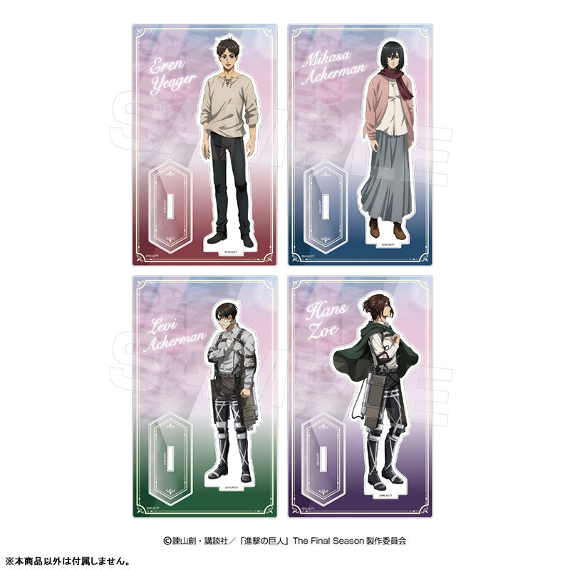 [Pre-order] Attack on Titan - Acrylic Stands (EMOTIONAL WIND)