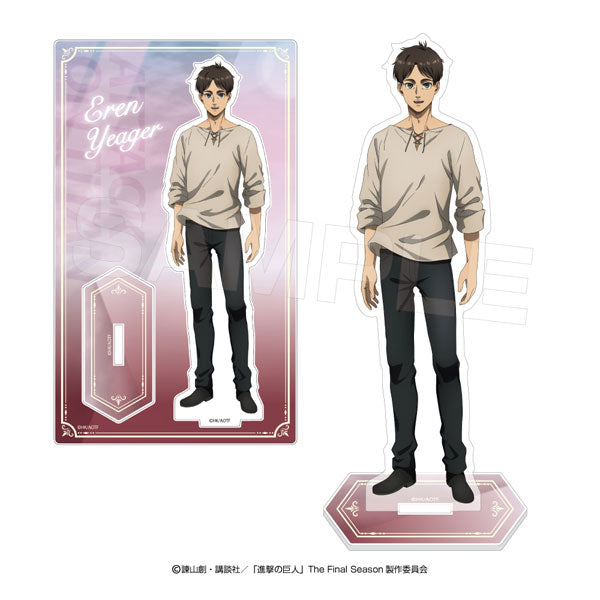 [Pre-order] Attack on Titan - Acrylic Stands (EMOTIONAL WIND)