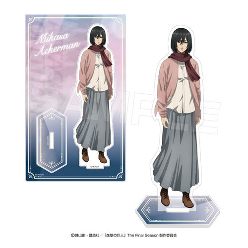 [Pre-order] Attack on Titan - Acrylic Stands (EMOTIONAL WIND)