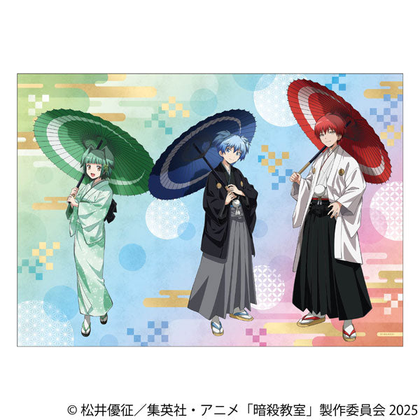 [Pre-order] Nagisa Shiota & Karma Akabane & Kaede Kayano - Assassination Classroom A3 Clear Poster