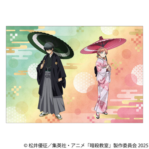 [Pre-order] Ryunosuke Chiba & Rinka Hayami - Assassination Classroom A3 Clear Poster