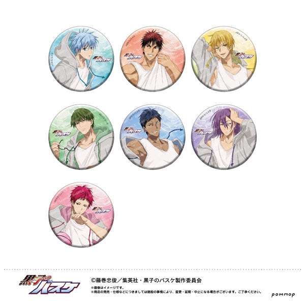 [Pre-order] Kuroko's Basketball - Tin Badge Collection -After The Rain-