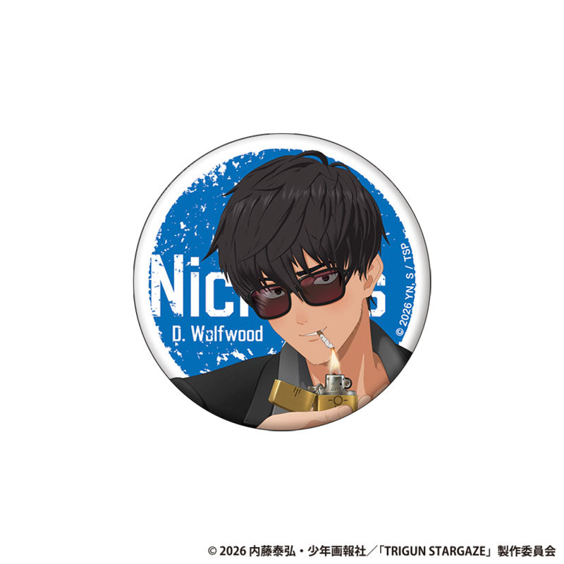 [Pre-order] Nicholas D. Wolfwood - TRIGUN STARGAZE Chara Badge Set