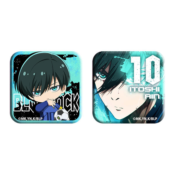 [Pre-order] Rin Itoshi - Blue Lock Square Tin Badge Set