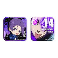 [Pre-order] Reo Mikage - Blue Lock Square Tin Badge Set